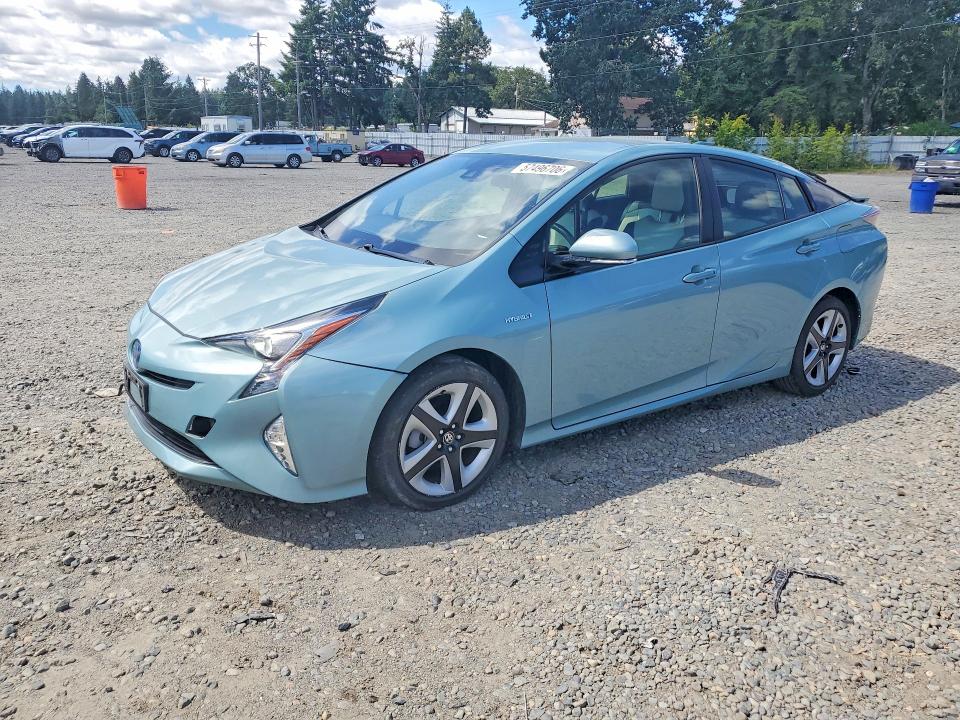 2017 Toyota Prius VIN JTDKARFUXH3031822 COPART salvage auction — FRONT END, WA - BILL OF SALE, sold $550 on 2026-07-24 (photo 1)