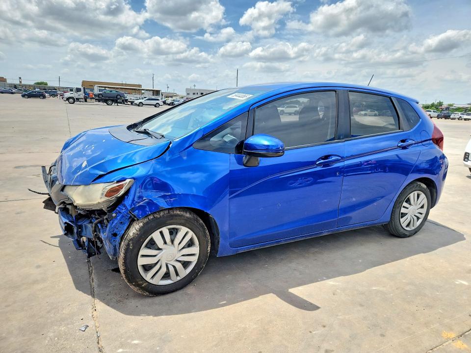 2017 Honda Fit VIN JHMGK5H56HS023108 COPART salvage auction — FRONT END, Tx - Salvage Vehicle Title, sold $175 on 2026-07-30 (photo 1)
