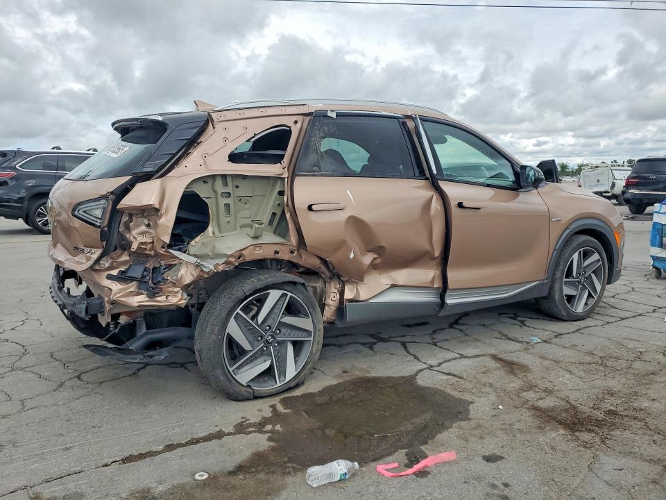 2020 Hyundai Nexo VIN KM8J84A66LU008510 COPART salvage auction — REAR END, Il - Salvage Certificate (P), sold $725 on 2026-07-13 (photo 3)