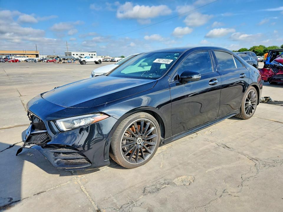 2020 Mercedes-benz A-klasse VIN W1K3G4EB6LW044442 COPART salvage auction — FRONT END, Ar - Certificate Of Title, sold $9,000 on 2026-07-02 (photo 1)