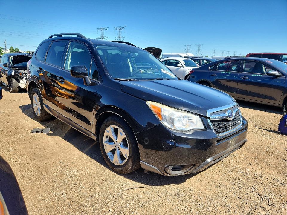 2015 Subaru Forester VIN JF2SJADCXFH469382 COPART salvage auction — FRONT END, Il - Salvage Certificate, sold $825 on 2026-07-28 (photo 4)