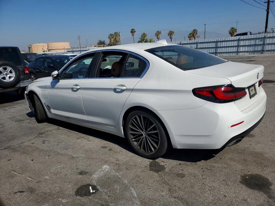 2021 BMW 5er VIN WBA13AG0XMCF03661 COPART salvage auction — FRONT END, Ca - Dis/Dlr/Exp Only Clean Title, sold $10,900 on 2026-07-27 (photo 2)