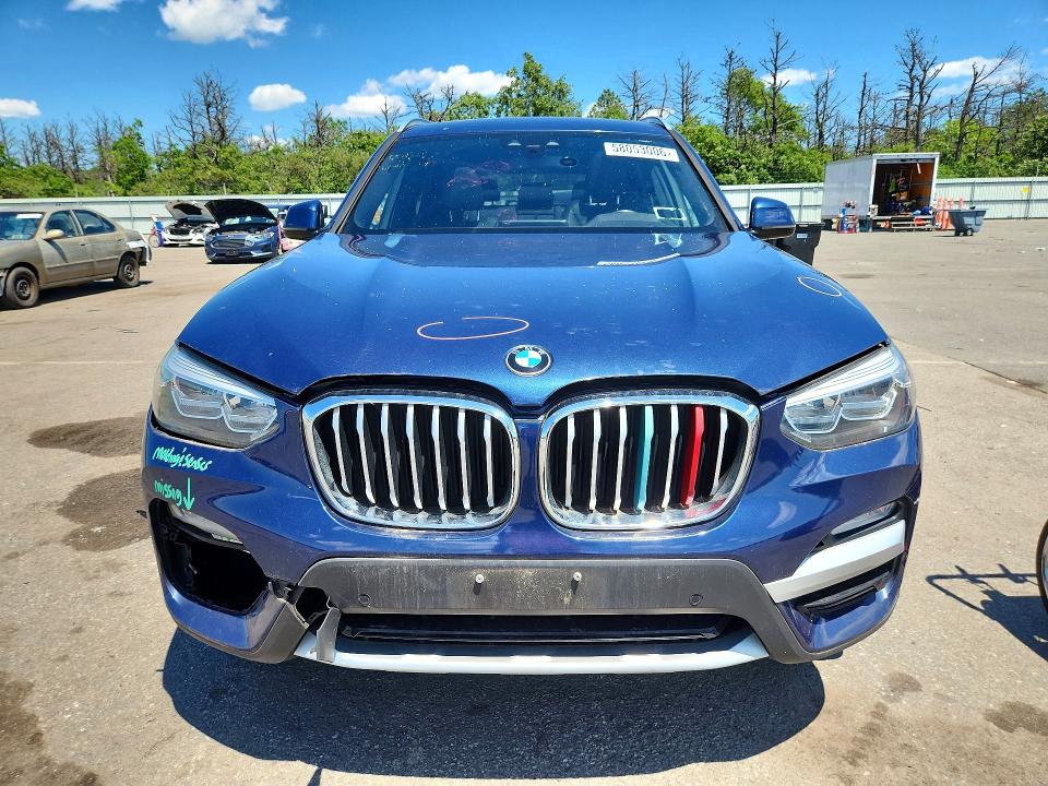 2019 BMW X3 VIN 5UXTR9C50KLD94147 COPART salvage auction — FRONT END, Ny - Mv-907A Salvage Certificate, sold $6,600 on 2026-07-20 (photo 5)