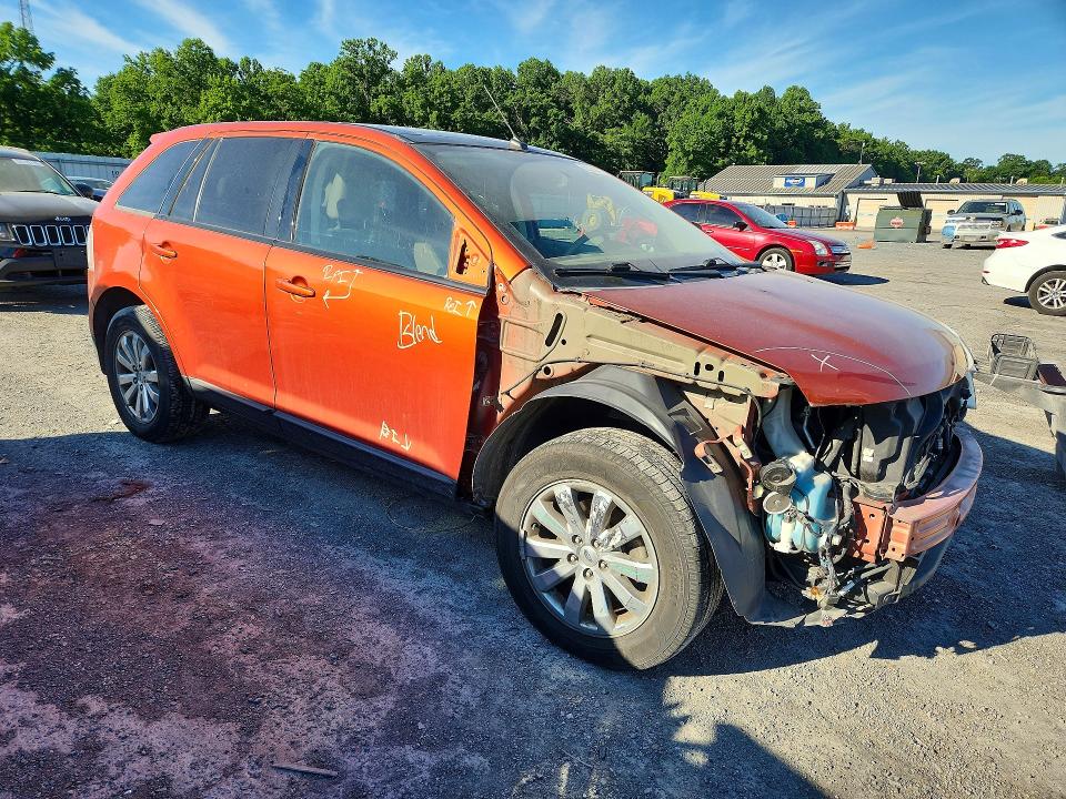2007 Ford Edge VIN 2FMDK49C57BB25404 COPART salvage auction — FRONT END, Pa - Certificate Of Salvage, sold $825 on 2026-07-02 (photo 4)