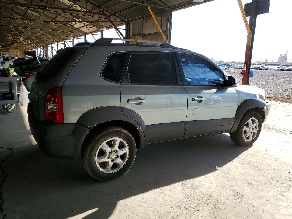 2005 Hyundai Tucson VIN KM8JN72D45U111158 COPART salvage auction — FRONT END, Az - Certificate Of Title, sold $475 on 2026-07-27 (photo 3)
