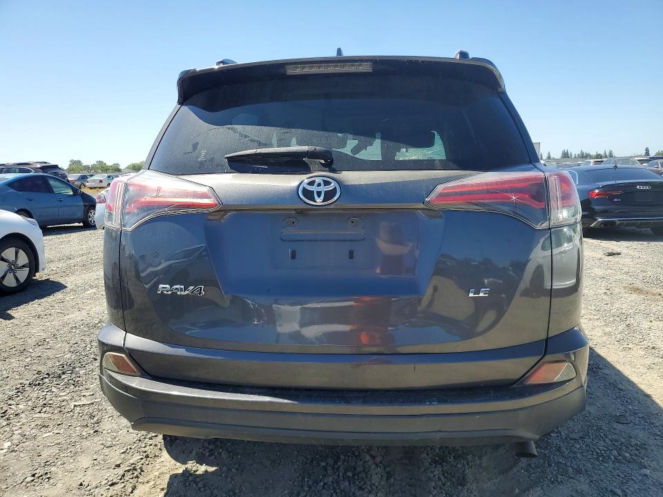 2018 Toyota Rav 4 VIN JTMZFREV6JJ742199 COPART salvage auction — VANDALISM, Ca - Salvage Certificate, sold $2,750 on 2026-07-21 (photo 6)