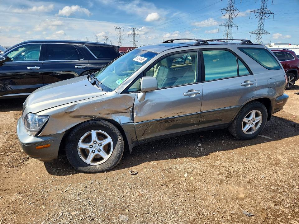2000 Lexus Rx VIN JT6HF10U3Y0135390 COPART salvage auction — SIDE, Il - Salvage Certificate, sold $275 on 2026-07-28 (photo 1)