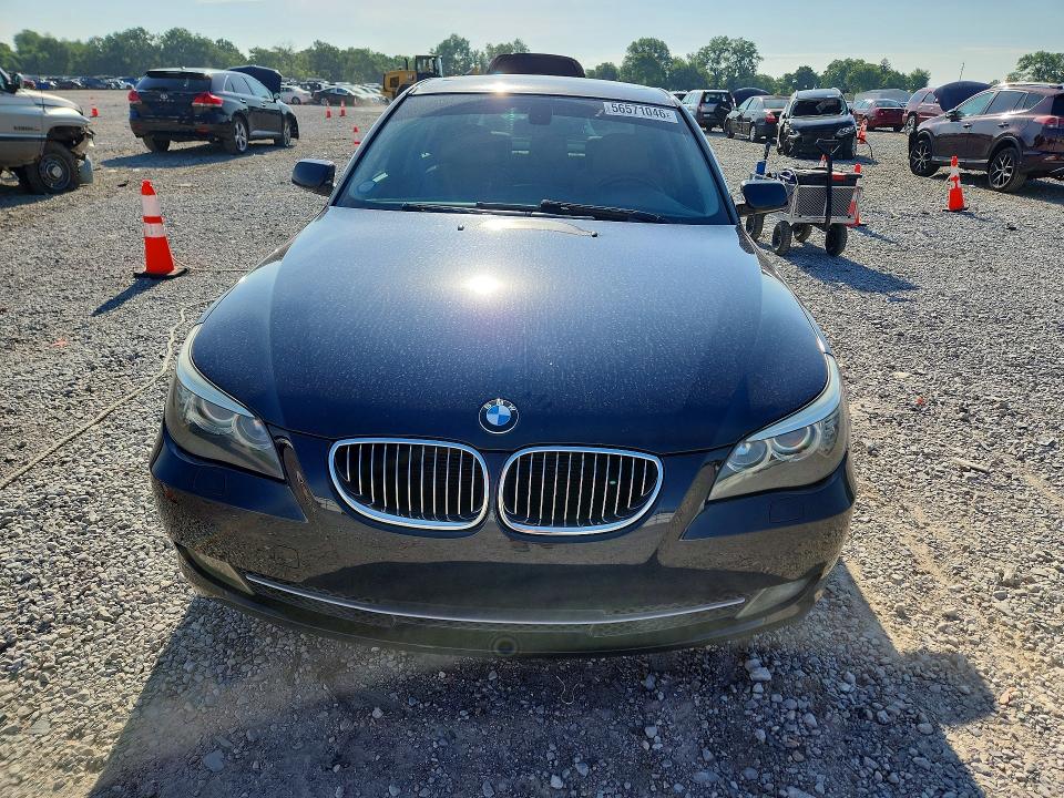2009 BMW 5 series VIN WBANU53529BY65310 COPART salvage auction — NORMAL WEAR, Oh - Certificate Of Title, sold $5,600 on 2026-07-10 (photo 5)