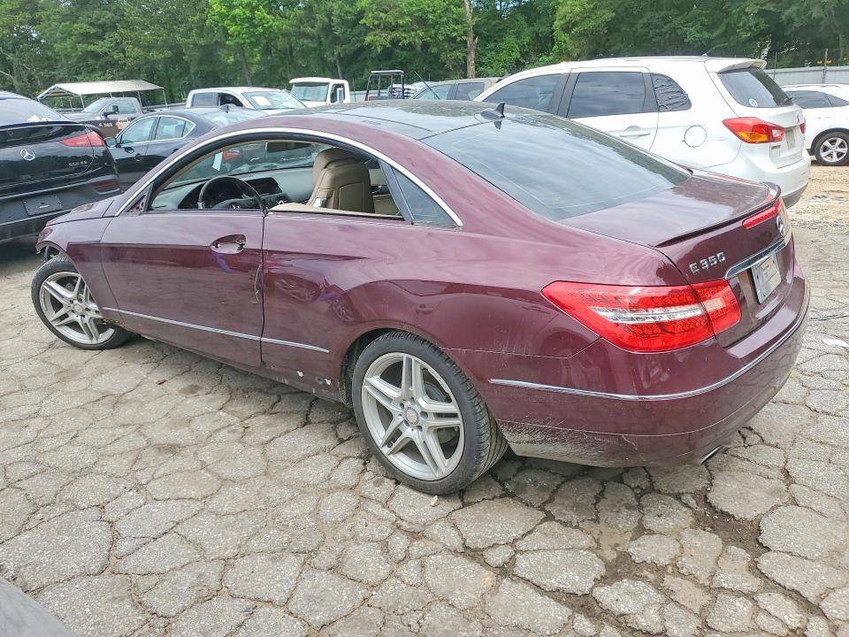2011 Mercedes-benz E-class VIN WDDKJ5GB1BF091456 COPART salvage auction — FRONT END, Ga - Cert Of Title-Salvage, sold $650 on 2026-07-07 (photo 2)