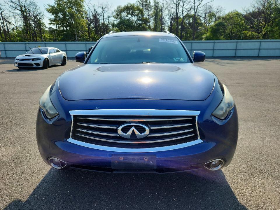 2012 Infiniti Fx VIN JN8AS1MW6CM151395 COPART salvage auction — SIDE, Ny - Mv-907A Salvage Certificate, sold $1,900 on 2026-07-15 (photo 5)