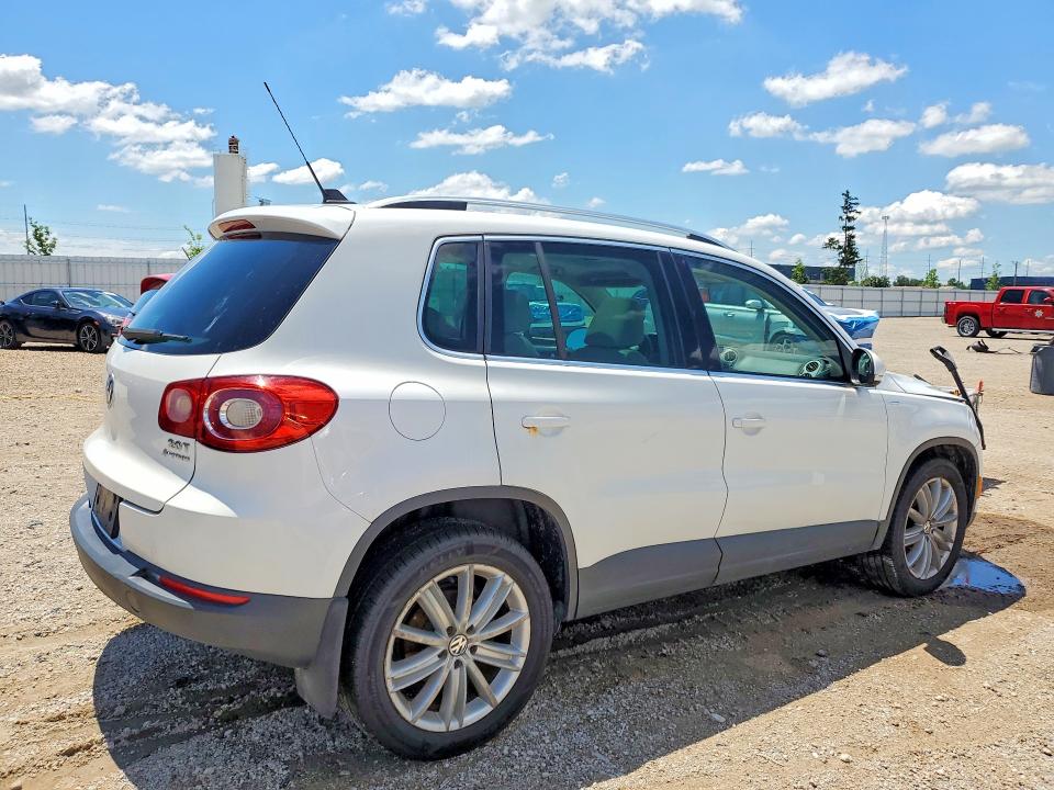 2010 Volkswagen Tiguan VIN WVGBV7AX9AW529004 COPART salvage auction — FRONT END, Ia - Cert Of Title-Salvage Title, sold $80 on 2026-08-19 (photo 3)