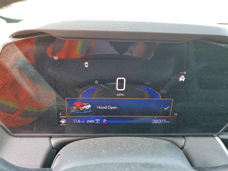 2024 Chevrolet Trailblazer VIN KL79MNSL8RB086950 COPART salvage auction — REAR END, Ct - Cert Of Title-Salvage, sold $2,250 on 2026-07-28 (photo 9)