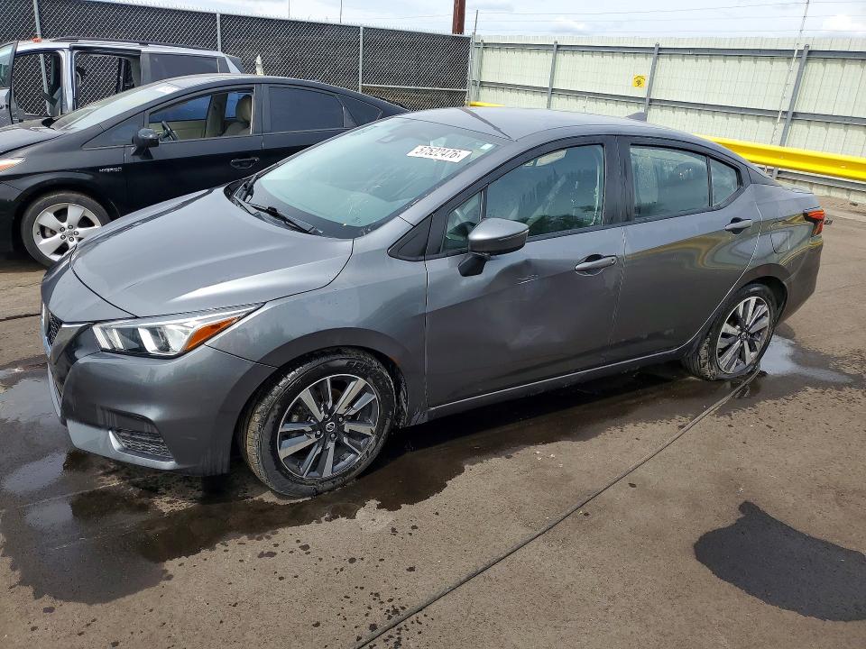 2021 Nissan Versa VIN 3N1CN8EV3ML848077 COPART salvage auction — SIDE, Mi - Certificate Of Title, sold $1,950 on 2026-07-02 (photo 1)