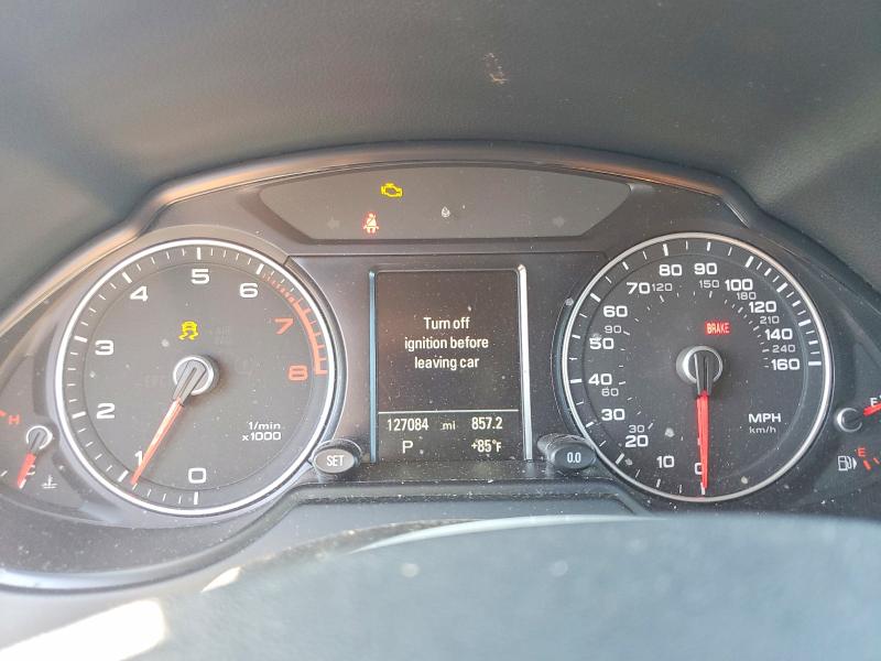 2016 Audi Q5 VIN WA1L2AFP0GA123541 COPART salvage auction — FRONT END, Oh - Cert Of Title-Salvage, sold $1,000 on 2026-07-16 (photo 9)