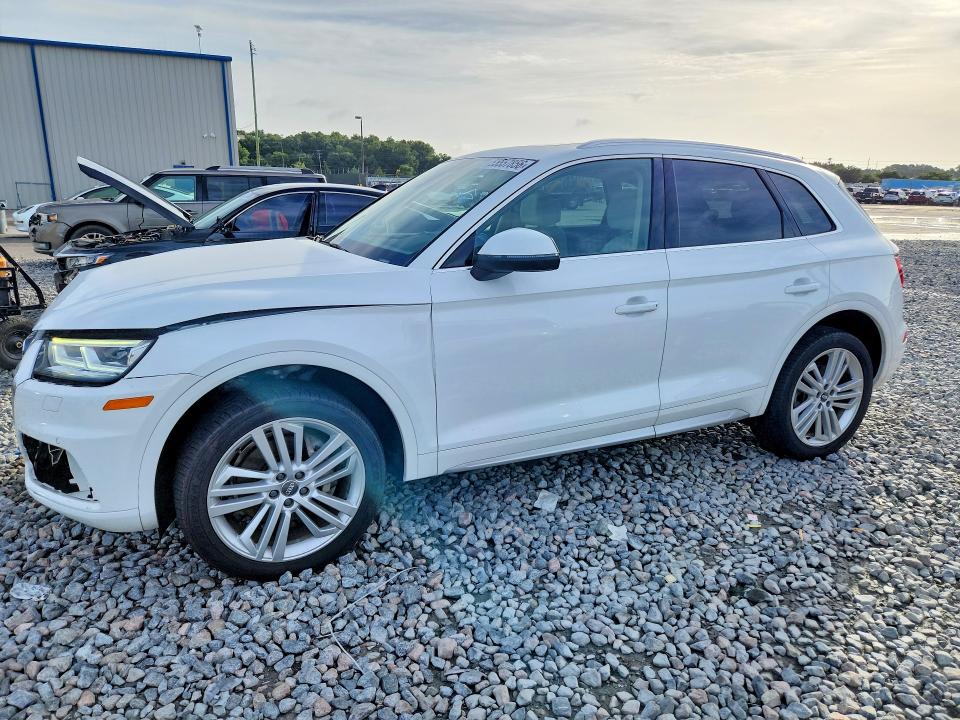 2020 Audi Q5 VIN WA1BNAFY0L2086121 COPART salvage auction — FRONT END, FL - CERTIFICATE OF DESTRUCTION, sold $10,500 on 2026-07-06 (photo 1)
