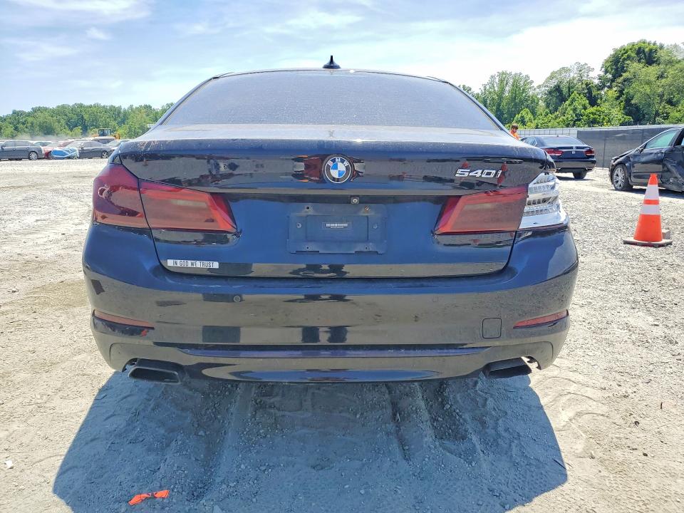 2019 BMW 5er VIN WBAJE5C57KWA98793 COPART salvage auction — REAR END, Ga - Certificate Of Title (P), sold $7,200 on 2026-07-09 (photo 6)