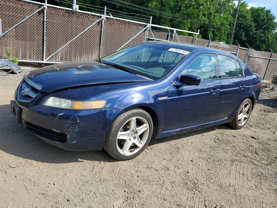 2006 Acura Tl VIN 19UUA66256A077400 COPART salvage auction — REAR END, Md - Cert Of Salvage > 75% Damage, sold $400 on 2026-07-09 (photo 1)
