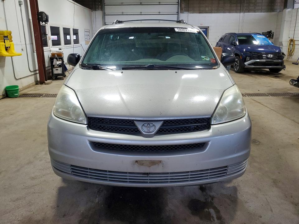 2005 Toyota Sienna VIN 5TDZA23C85S327160 COPART salvage auction — HAIL, Mn - Non Public Clean Title, sold $525 on 2026-07-03 (photo 5)