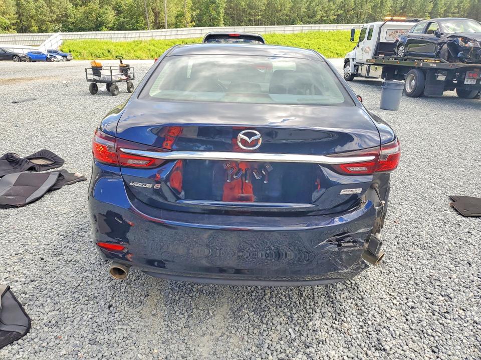 2018 Mazda 6 VIN JM1GL1VMXJ1308764 COPART salvage auction — REAR END, Nc - Salvage Certificate Of Title, sold $1,150 on 2026-07-30 (photo 6)