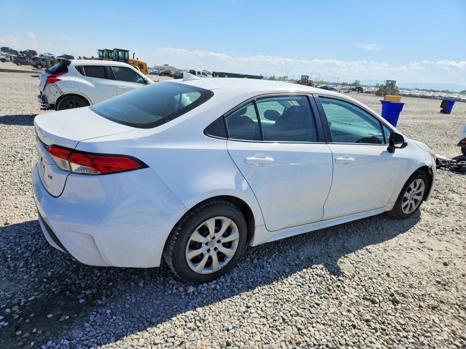 2021 Toyota Corolla VIN 5YFEPMAE3MP248208 COPART salvage auction — HAIL, Co - Certificate Of Title, sold $7,100 on 2026-07-30 (photo 3)