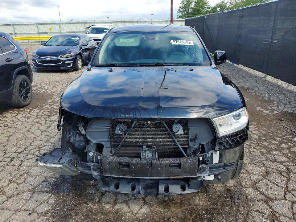 2017 Dodge Durango VIN 1C4RDHAG3HC669704 COPART salvage auction — FRONT END, Mi - Certificate Of Title, sold $1,700 on 2026-07-02 (photo 5)