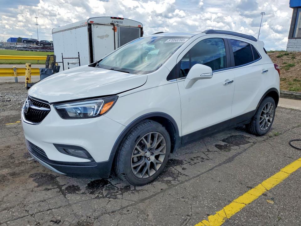 2019 Buick Encore VIN KL4CJ1SB0KB788200 COPART salvage auction — SIDE, MI - CERTIFICATE OF TITLE, sold $325 on 2026-07-21 (photo 1)