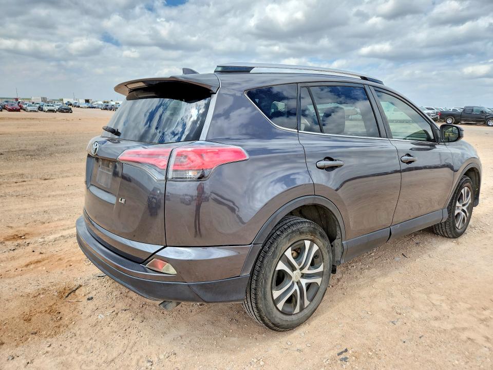 2016 Toyota Rav 4 VIN JTMZFREV5GJ067728 COPART salvage auction — WATER/FLOOD, Tx - Salvage Title-Flood Damage, sold $5,000 on 2026-07-22 (photo 3)