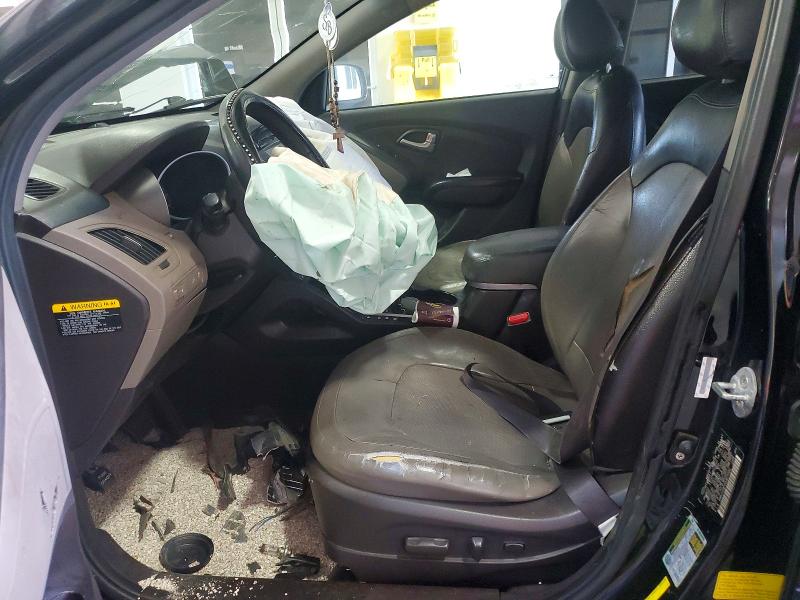 2013 Hyundai Tucson VIN KM8JU3AC5DU675582 COPART salvage auction — FRONT END, Va - Cert Of Title - Salvage, sold $425 on 2026-07-31 (photo 7)