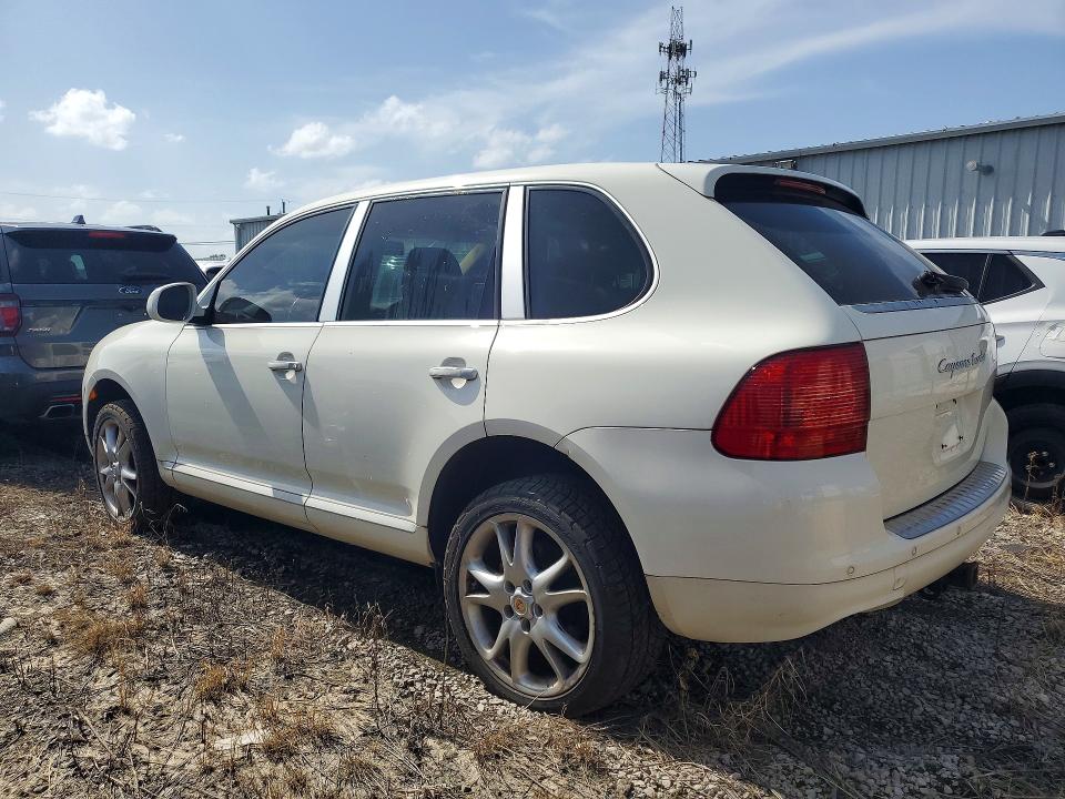 2004 Porsche Cayenne VIN WP1AC29P24LA92447 COPART salvage auction — FRONT END, Il - Certificate Of Title, sold $400 on 2026-07-27 (photo 2)