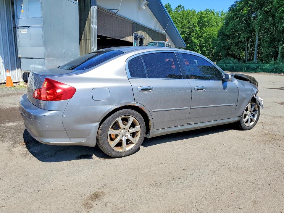 2005 Infiniti G35 VIN JNKCV51FX5M306202 COPART salvage auction — FRONT END, Ct - Cert Of Title-Salvage, sold $475 on 2026-07-09 (photo 3)