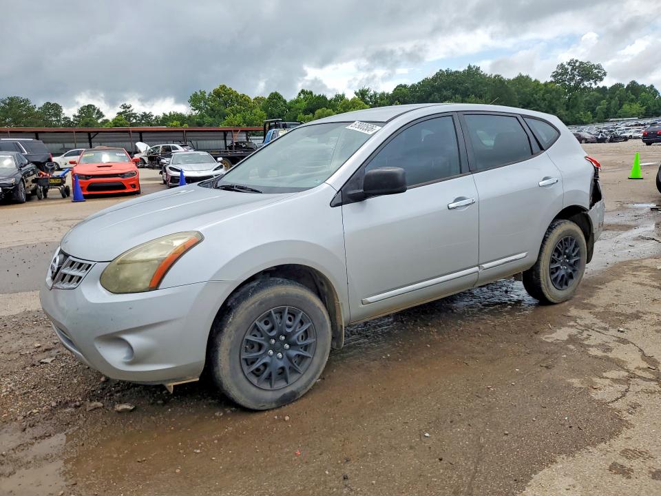 2014 Nissan Rogue VIN JN8AS5MT6EW604533 COPART salvage auction — REAR END, MS - CERTIFICATE OF TITLE (P), sold $700 on 2026-07-31 (photo 1)