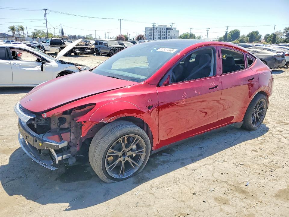 2024 Tesla VIN 7SAYGDEDXRF164553 COPART salvage auction — FRONT END, CA - SALVAGE CERTIFICATE, sold $9,600 on 2026-07-23 (photo 1)