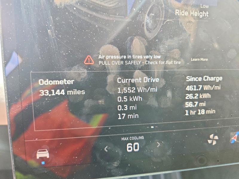 2025 Tesla Cybertruck VIN 7G2CEHED8SA080865 COPART salvage auction — SIDE, Fl - Certificate Of Destruction, sold $31,500 on 2026-08-19 (photo 9)