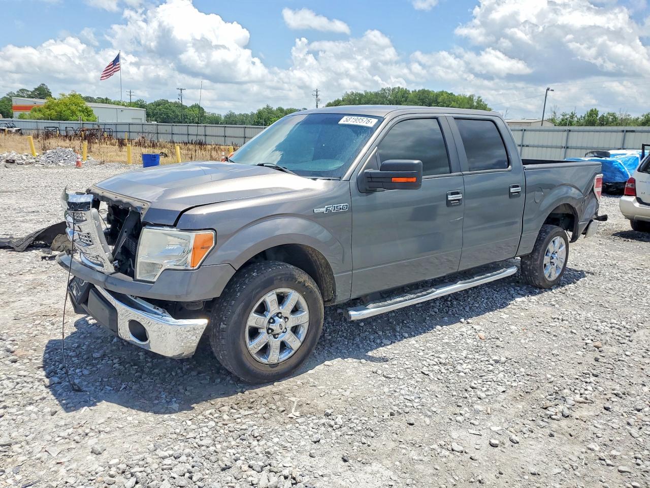 2014 Ford F-150 Lightning VIN 1FTFW1CF9EFA23392 COPART salvage auction — Front End, AL - CERT OF TITLE-SALVAGE TITLE, sold $1,150 on 2026-07-09 (photo 1)