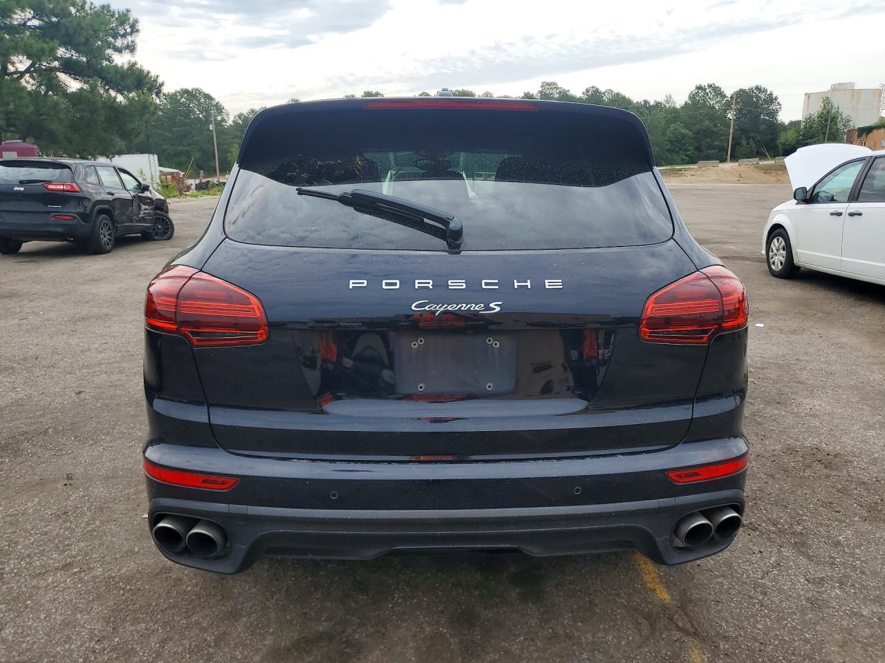 2017 Porsche Cayenne VIN WP1AB2A25HLA51108 COPART salvage auction — Minor Dent/Scratches, TN - CERTIFICATE OF TITLE (P), sold $6,700 on 2026-07-06 (photo 6)