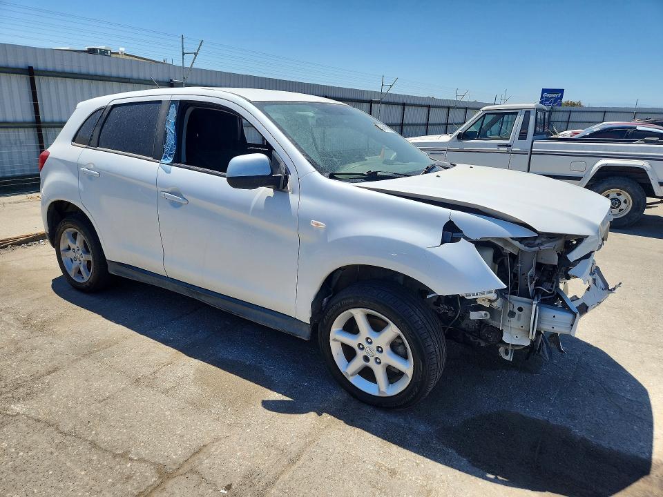 2015 Mitsubishi Outlander VIN 4A4AP3AU2FE007457 COPART salvage auction — FRONT END, Ca - Bill Of Sale, sold $300 on 2026-07-10 (photo 4)