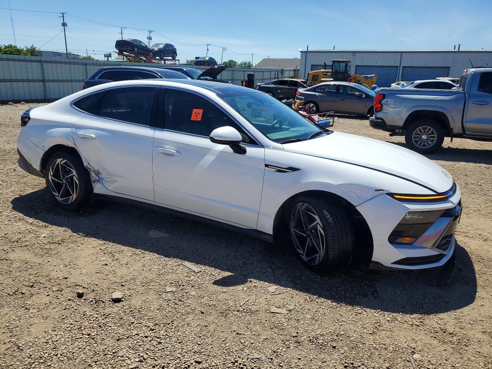 2024 Hyundai VIN KMHL14JA3RA404535 COPART salvage auction — FRONT END, Il - Salvage Certificate, sold $9,200 on 2026-07-31 (photo 4)