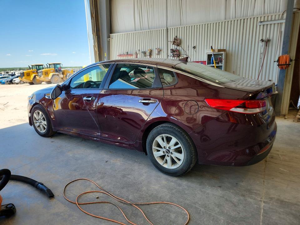 2016 Kia Optima VIN 5XXGT4L34GG084738 COPART salvage auction — FRONT END, Ne - Cert Of Title-Salvage, sold $975 on 2026-07-07 (photo 2)