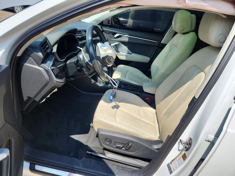2020 Audi Q3 VIN WA1DECF31L1102356 COPART salvage auction — FRONT END, Salvage Title, sold $5,400 on 2026-07-16 (photo 7)