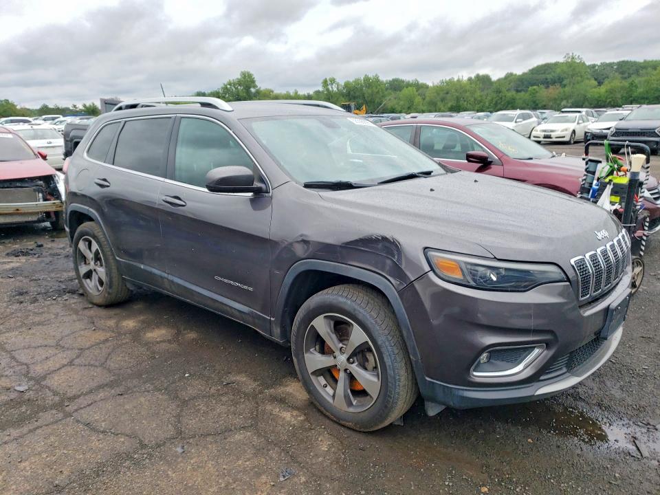 2019 Jeep Cherokee VIN 1C4PJMDN2KD268973 COPART salvage auction — FRONT END, Pa - Cert Of Title, sold $525 on 2026-07-22 (photo 4)
