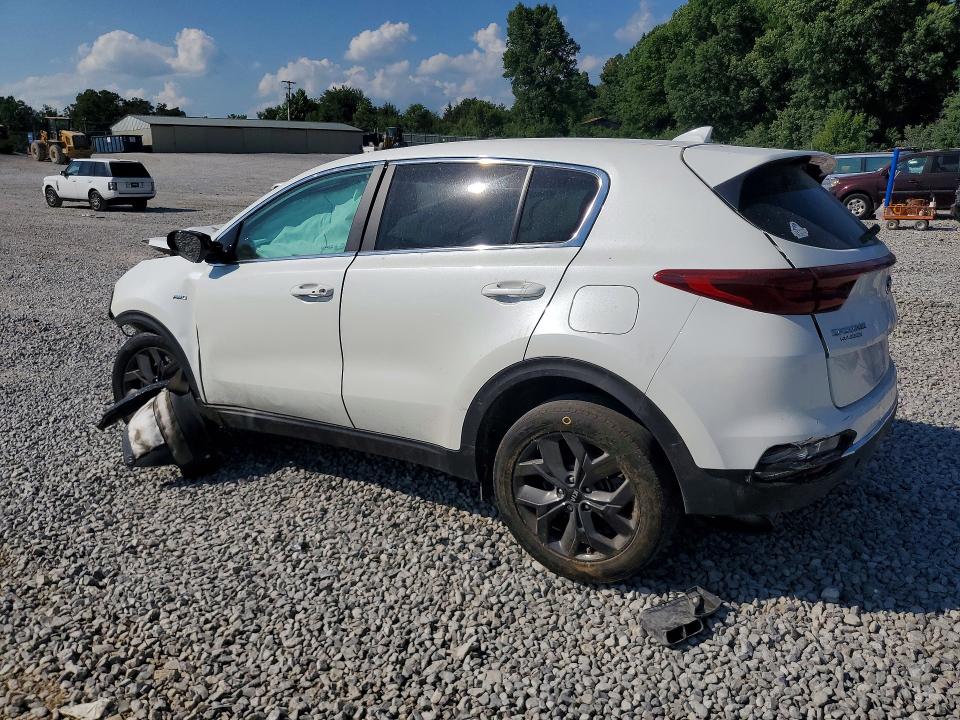 2022 Kia Sportage VIN KNDPMCAC7N7023996 COPART salvage auction — FRONT END, Pa - Certificate Of Salvage, sold $175 on 2026-07-23 (photo 2)