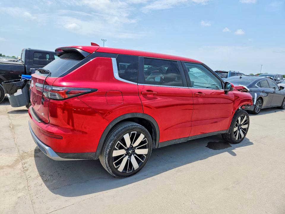 2025 Mitsubishi Outlander VIN JA4J3VA84SZ021424 COPART salvage auction — FRONT END, Tx - Certificate Of Title, sold $12,300 on 2026-07-27 (photo 3)