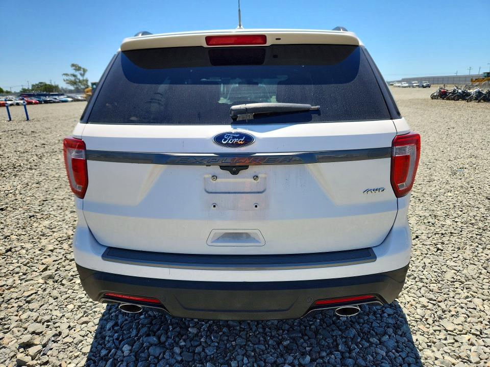2018 Ford Explorer VIN 1FM5K8D80JGA43210 COPART salvage auction — FRONT END, Salvage Title, sold $3,200 on 2026-07-30 (photo 6)