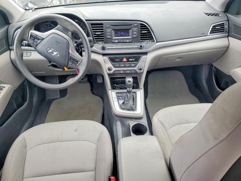 2017 Hyundai Elantra VIN 5NPD74LF9HH125789 COPART salvage auction — VANDALISM, Ca - Salvage Certificate, sold $1,500 on 2026-07-10 (photo 8)