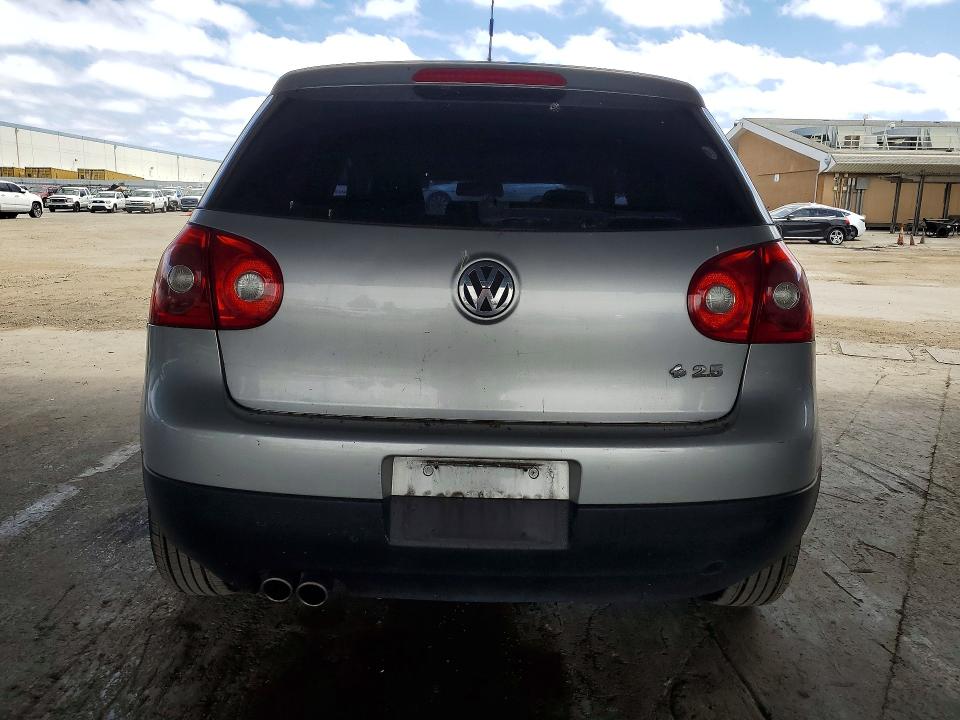 2009 Volkswagen Rabbit VIN WVWAB71K39W087474 COPART salvage auction — SIDE, Ca - Dis/Dlr/Exp Only Clean Title, sold $350 on 2026-07-02 (photo 6)