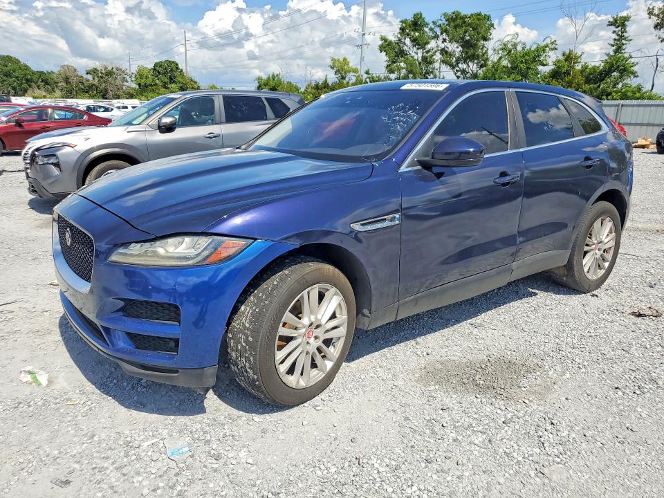 2018 Jaguar F-pace VIN SADCK2FX0JA266724 COPART salvage auction — MINOR DENT/SCRATCHES, Fl - Certificate Of Title (P), sold $5,800 on 2026-07-09 (photo 1)