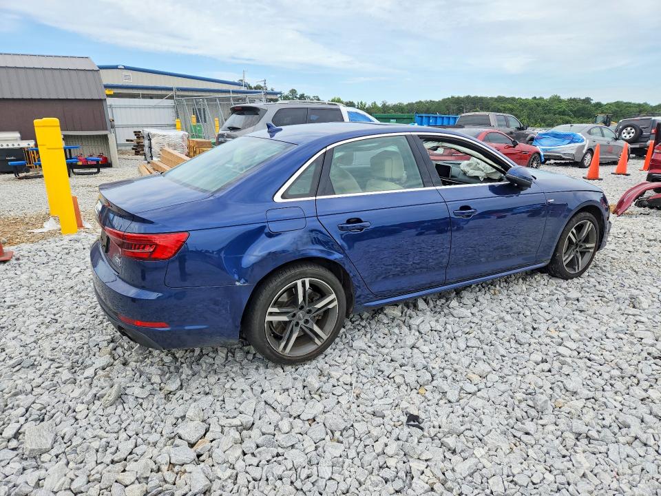 2017 Audi A4 VIN WAUENAF48HN037249 COPART salvage auction — FRONT END, Ga - Cert Of Title-Salvage, sold $1,800 on 2026-07-28 (photo 3)