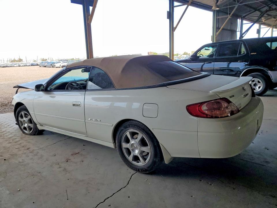 2003 Toyota Camry VIN 2T1FF28P83C610678 COPART salvage auction — FRONT END, Az - Certificate Of Title, sold $475 on 2026-08-03 (photo 2)