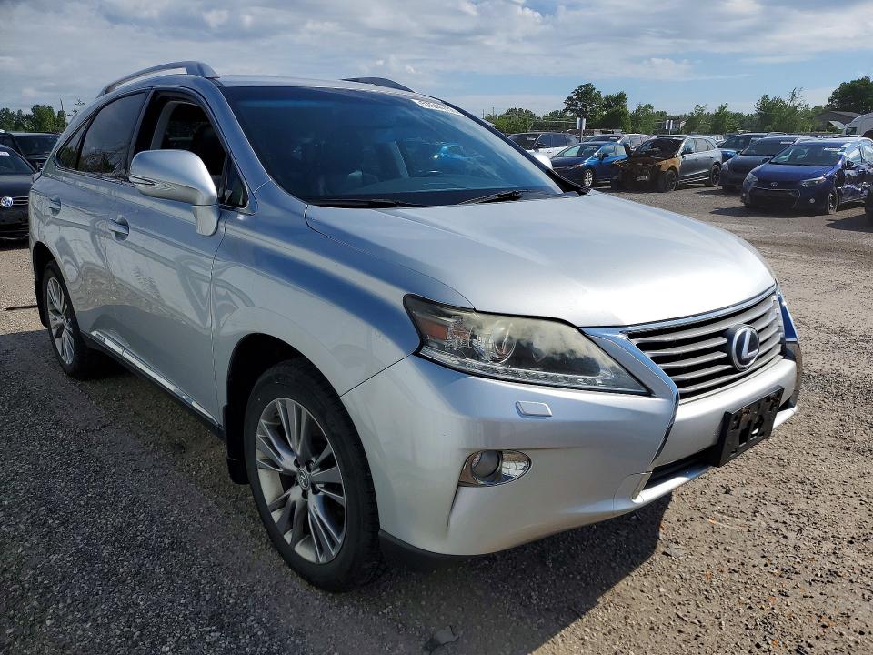 2013 Lexus Rx VIN JTJBC1BA8D2437974 COPART salvage auction — SIDE, On - Permit No Brand - Unfit, sold $150 on 2026-07-28 (photo 4)