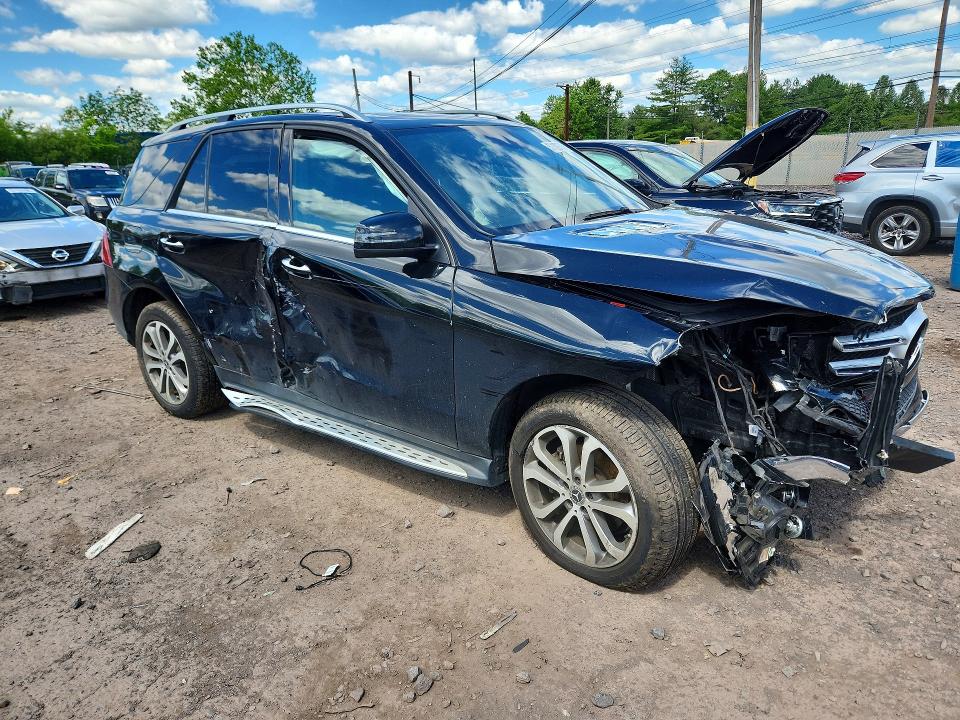 2018 Mercedes-benz Gle VIN 4JGDA5JB9JB080458 COPART salvage auction — SIDE, Pa - Certificate Of Salvage, sold $2,700 on 2026-07-20 (photo 4)